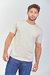 Remera con lycra Slim Fit Beige (Solo talles S, M y 3XL)