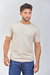 Remera con lycra Slim Fit Beige (Solo talles S, M y 3XL)