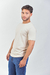 Remera con lycra Slim Fit Beige (Solo talles S, M y 3XL) en internet