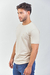 Remera con lycra Slim Fit Beige (Solo talles S, M y 3XL) - tienda online