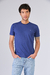 Remera con lycra Slim Fit Azul noche