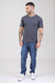 Imagen de Remera con lycra Slim Fit Gris grafito