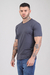 Remera con lycra Slim Fit Gris grafito en internet