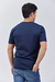 Remera escote en V con lycra Slim Fit Azul Marino (Solo talles S, M y L) en internet