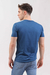 Remera escote en V con lycra Slim Fit Petróleo (Solo talles S, M y L) - Bravo Jeans