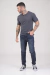 Remera Minera Slim Fit gris oscuro (Solo talles S y M) - tienda online