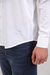 Camisa lisa con spandex blanca (Solo talles S y 3XL) en internet