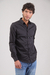 Imagen de Camisa lisa con spandex Negra