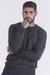 Sweater cuello redondo negro