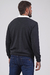 Sweater cuello V negro - Bravo Jeans