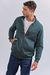 Campera de algodón Verde Pino Sin Capucha (Solo talles S y M) - tienda online