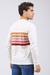 Remera rayada Zinnia beige - comprar online