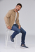 Chaqueta de gabardina HAWK beige
