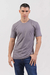 Remera de algodón liviano Gris topo