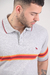 Chomba rayada Hudson gris melange (Solo talle S)