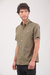 Camisa Seth Lino Verde militar (Solo talles S y M)