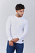 Remera M/L Confort con elastano Blanca