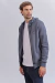 Campera cierres engomados Gris Grafito (Solo talles S y M) - comprar online