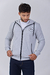 Campera cierres engomados Gris Melange en internet