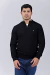 Sweater Medio Cierre Negro (Solo talle S)