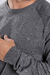 Sweater cuello redondo Boris Gris melange en internet