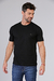 Remera lisa jersey liviano HAZE negra (Solo talles M y XL)