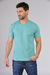 Remera lisa jersey liviano HAZE verde jade - Bravo Jeans