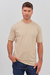 Remera lisa jersey liviano HAZE arena - Bravo Jeans
