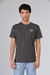 Remera BAD TASTE negro melange - comprar online