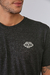 Remera BAD TASTE negro melange