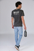 Remera BAD TASTE negro melange - Bravo Jeans