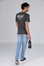 Remera BAD TASTE negro melange - tienda online