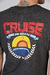 Remera CRUISE negro melange - tienda online