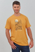 Remera SUN amarillo melange - Bravo Jeans