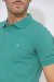 Chomba de micropiqué liso FERRARA verde inglés - comprar online