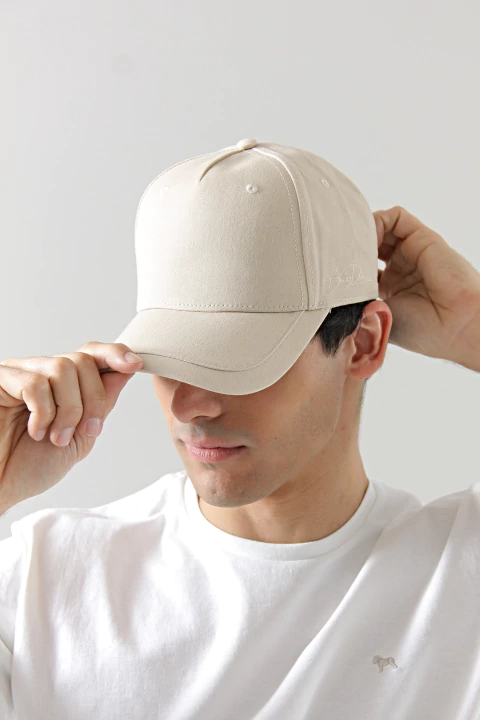 Gorra canvas BRIGHTON beige - comprar online