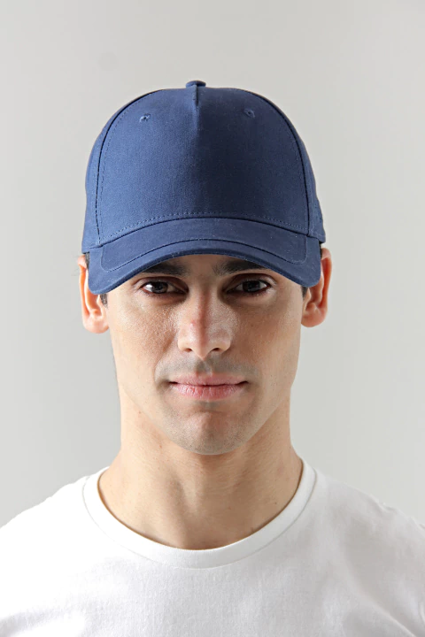 Gorra canvas BRIGHTON azul marino - comprar online