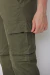 Pantalón cargo desmontable ROY verde militar - Bravo Jeans