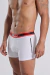Bóxer liso jersey c/elastano blanco - comprar online