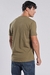 Remera Outline Verde militar - Bravo Jeans