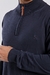 Sweater Medio Cierre Azul Noche en internet