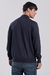 Sweater Medio Cierre Azul Noche - tienda online