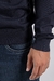Sweater Medio Cierre Azul Noche - Bravo Jeans