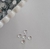 1160 - Chaton Prata Cristal 6mm - 20 unidades - comprar online
