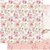 SD-1017- Papel Scrap Dupla Face Rosas Aquarela II 30,5x32,5