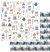 MCT-05 - Papel Scrapbook Duplo MY CITY 30,5x30,5cm - My Memories Crafts