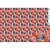 PSL-040 Papel De Seda 67,5 X 46Cm Rosas 3D Coral e Azul - Litoarte