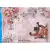 PDZ-016 - Papel Decoupage 24,5cmx33cm Dama Digitando - Litoarte (PDZINHO)