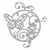 CH-179 - Chipboard - Borboleta (2 unid.) - ARTE FACIL