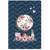 CADERNO Globo Florido - Scrap Minuto - Quarentena Criativa. PLANNER JUJU SCRAPBOOK